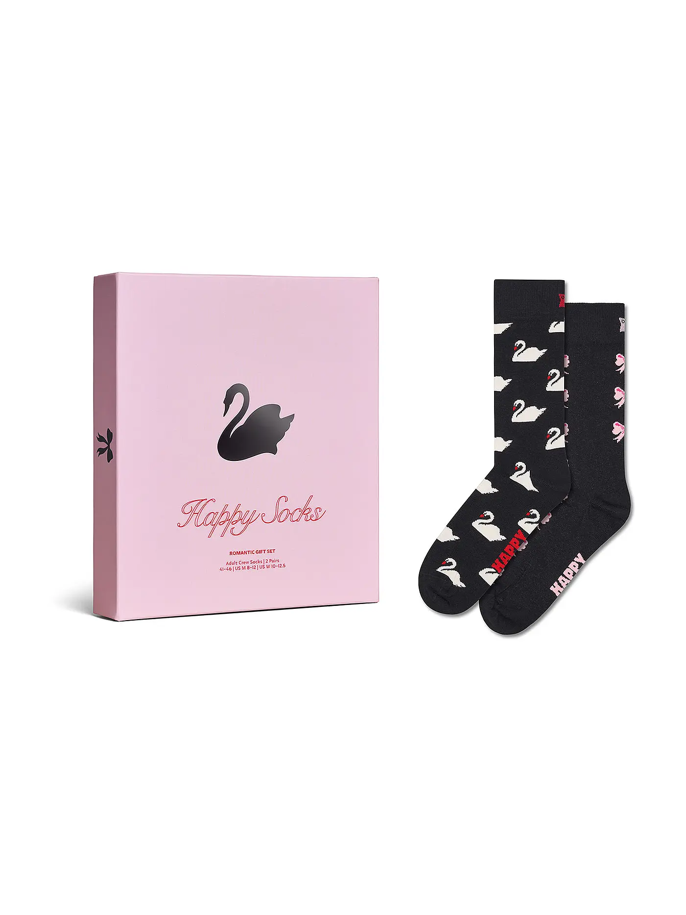 HAPPY SOCKS | Damen Geschenkset 2er Pkg. SWAN 36-40 pink | 